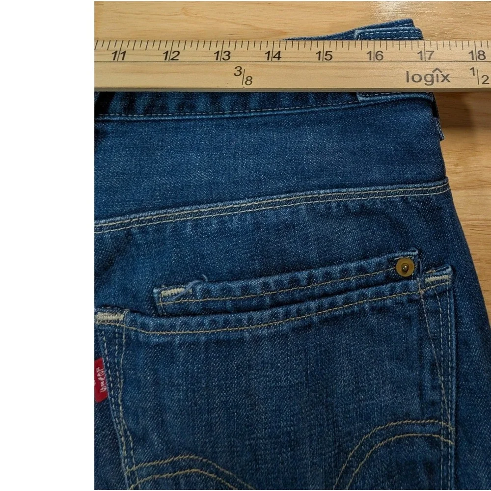Levis 511 Engineered Jeans‎ Mens 36x30 Blue 100% Cotton Medium Wash Denim Pants